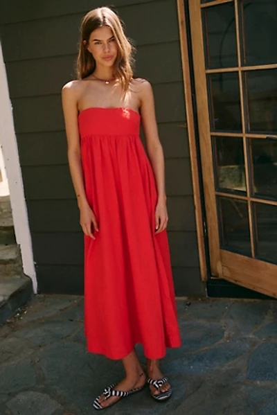 Halo Babydoll Midi Dress
