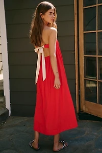 Halo Babydoll Midi Dress