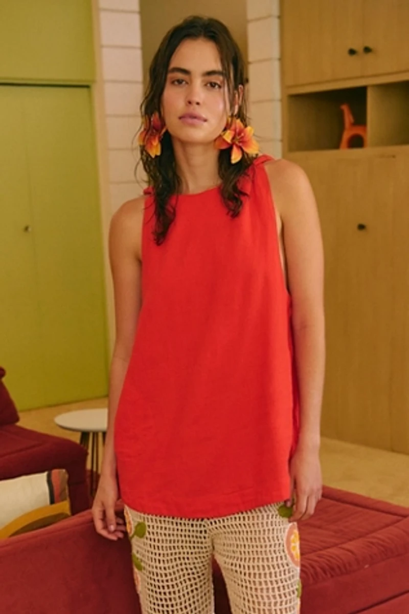 Aero Cotton-Linen Tunic