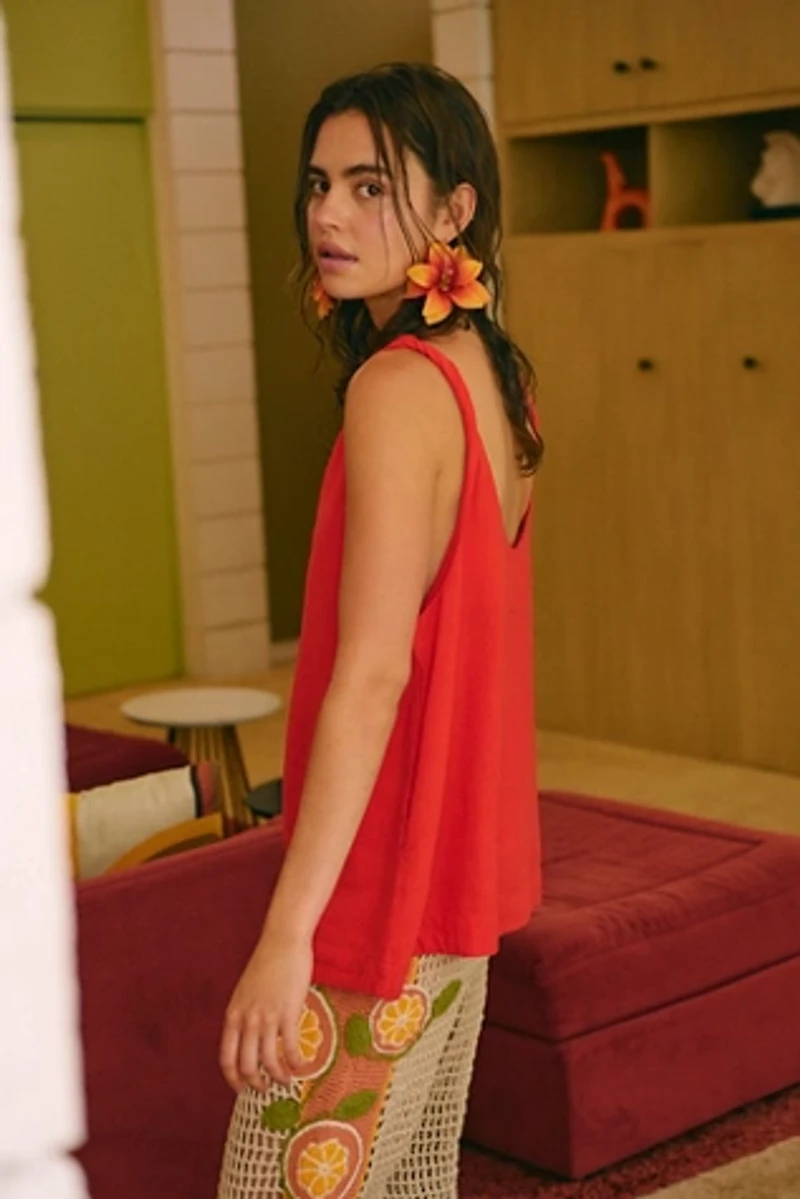 Aero Cotton-Linen Tunic