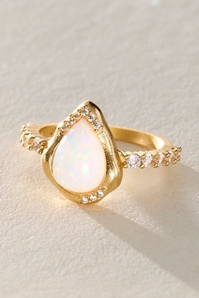 Joy Dravecky Luster Solitare Ring
