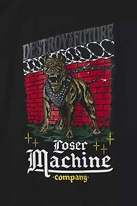 Loser Machine Guard Dog Graphic Tee