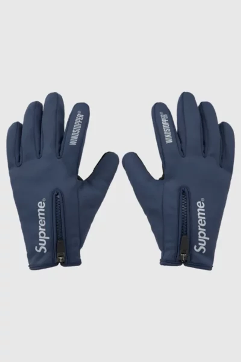 Supreme WiNDSTOPPER Zip Gloves