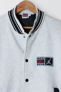 Vintage Nike 1970's Team Fleece Lined Snap Jacket