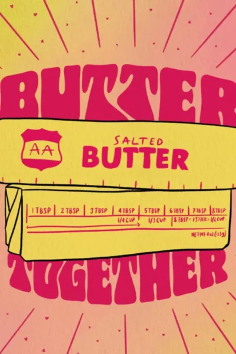 Boss Dotty Butter Together Love Greeting Card