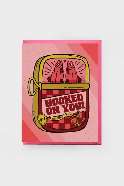 Boss Dotty Tinned Fish Love Greeting Card