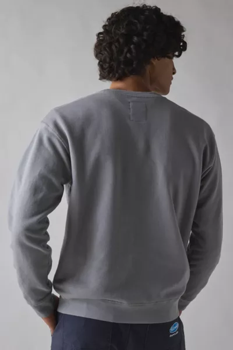 KAVU Core Graphic Crew Neck Cotton Sweatshirt