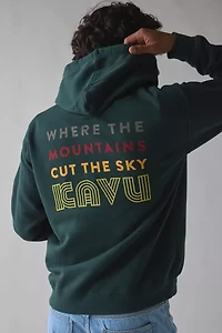 KAVU Core Graphic Hoodie Sweatshirt