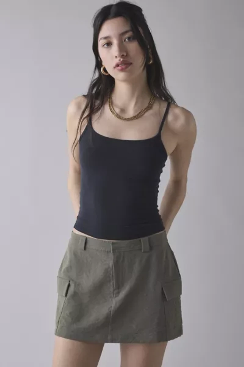 BDG Cindy Cargo Mid-Rise Micro Skirt