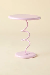 Helix Spiral Metal Side Table