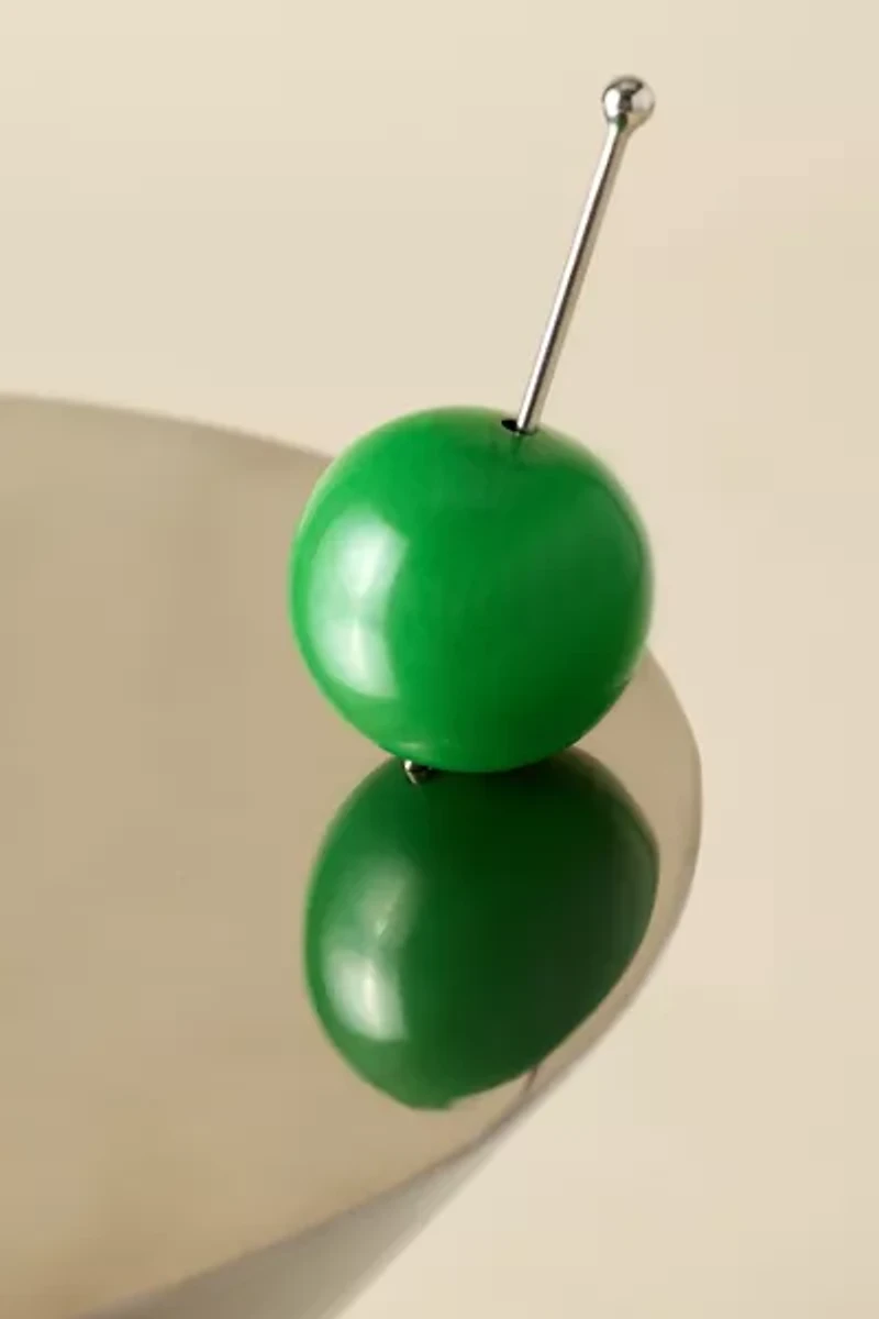Chrome Martini Metal Side Table