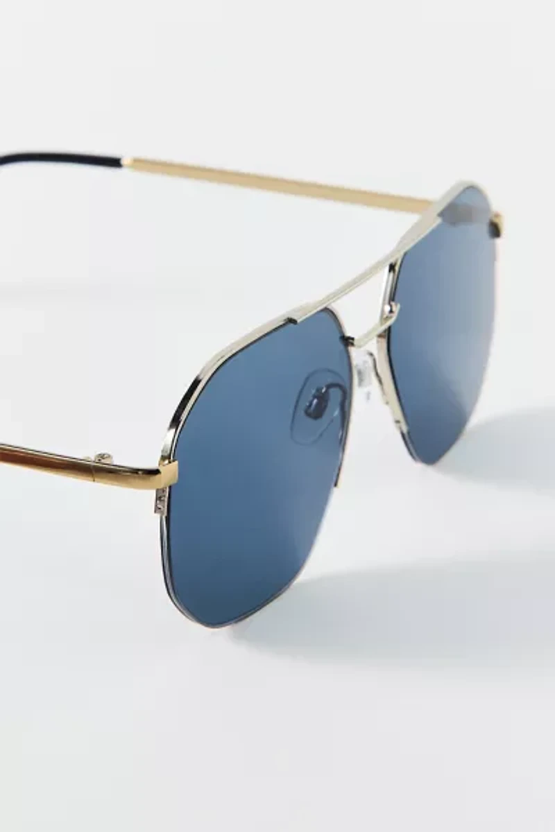 Cole Metal Aviator Sunglasses