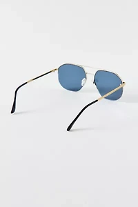 Cole Metal Aviator Sunglasses