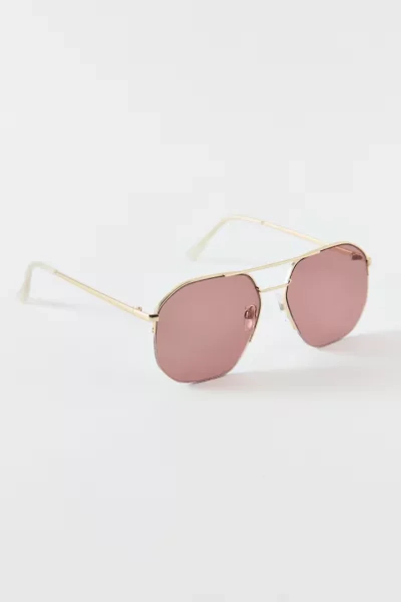 Cole Metal Aviator Sunglasses