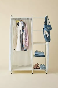 Celeste Freestanding Curtain Wardrobe