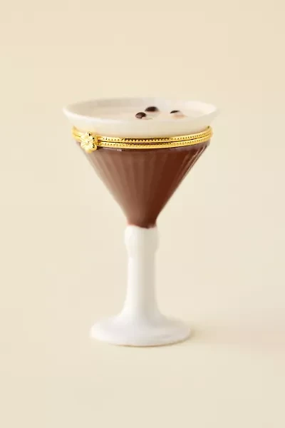Espresso Martini Porcelain Pill Case