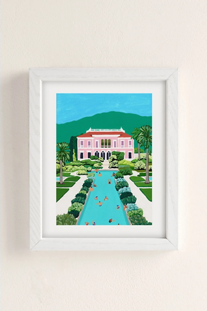 Helo Birdie Pink Palace Art Print