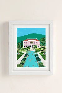 Helo Birdie Pink Palace Art Print