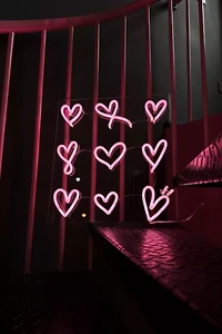Echo Neon Hearts Neon Sign