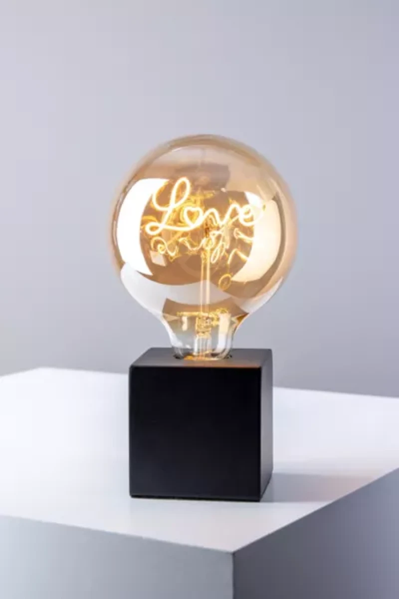 Echo Neon Love LED Filament Lamp