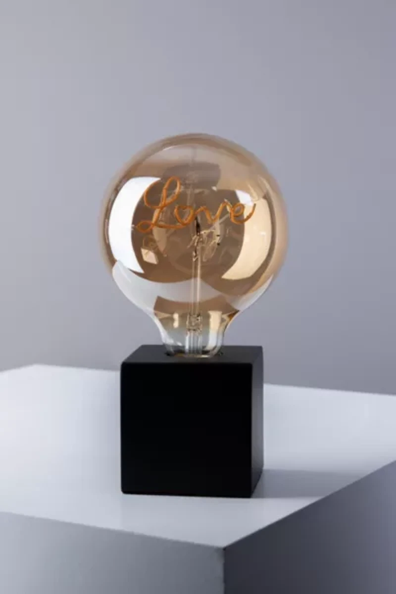 Echo Neon Love LED Filament Lamp