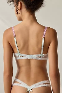 For Love & Lemons Billie Bow Underwire Bra