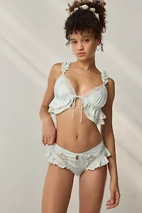 For Love & Lemons Butterfly Lace Ruffle Undie