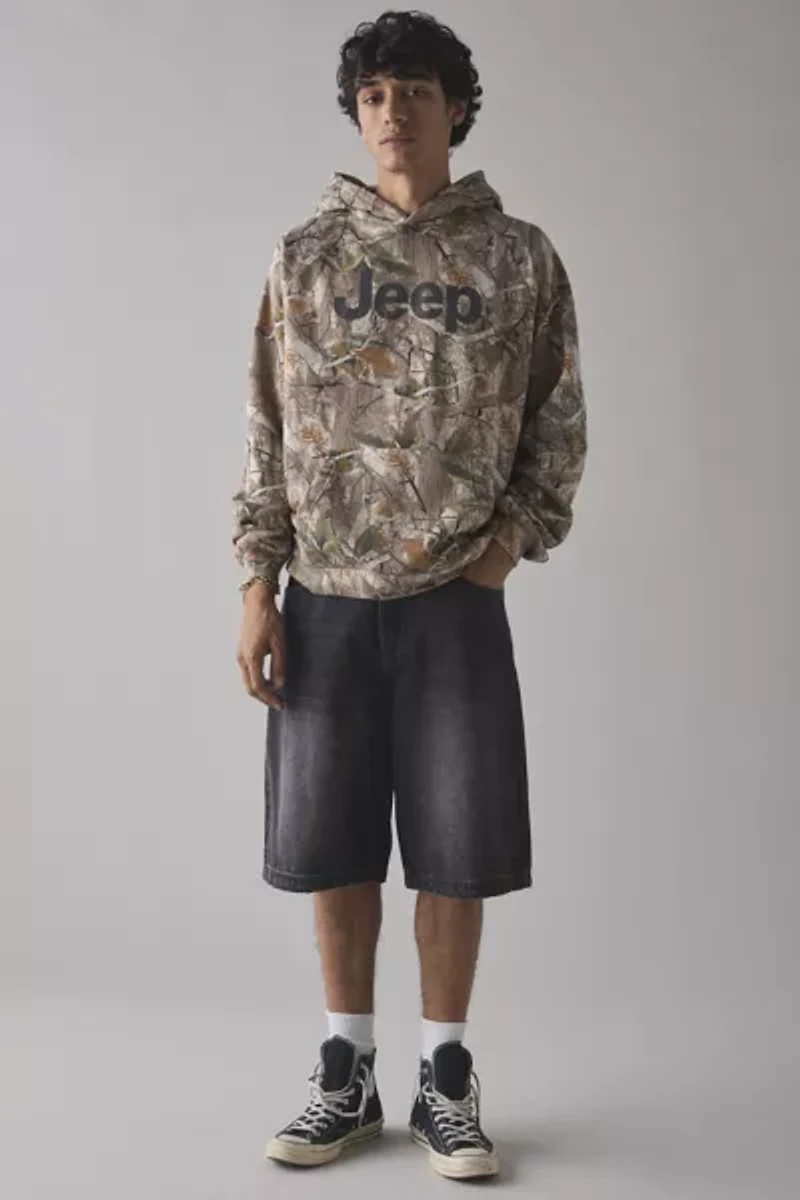 Jeep Logo Camo Hoodie Sweatshirt
