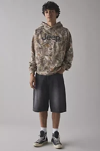 Jeep Logo Camo Hoodie Sweatshirt
