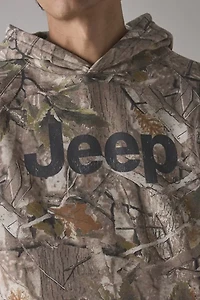Jeep Logo Camo Hoodie Sweatshirt
