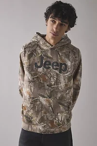 Jeep Logo Camo Hoodie Sweatshirt