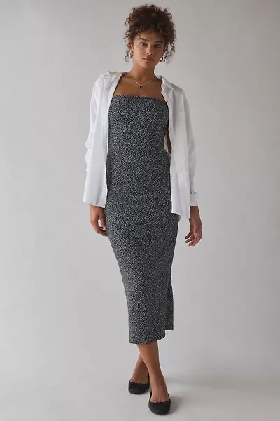 UO Nora Jersey Knit Tube Midi Dress