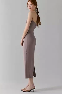 UO Nora Jersey Knit Tube Midi Dress