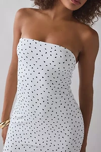 UO Nora Jersey Knit Tube Midi Dress