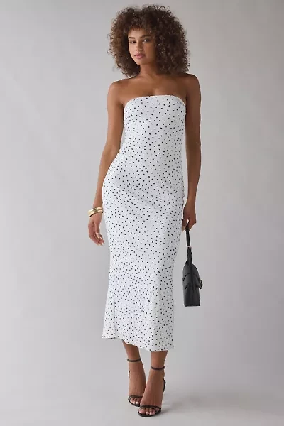 UO Nora Jersey Knit Tube Midi Dress