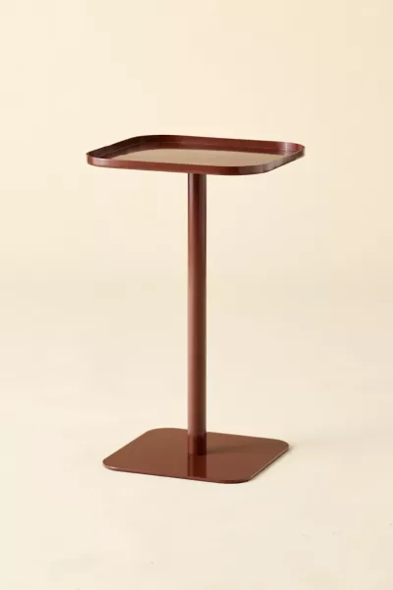 Square Metal Side Table