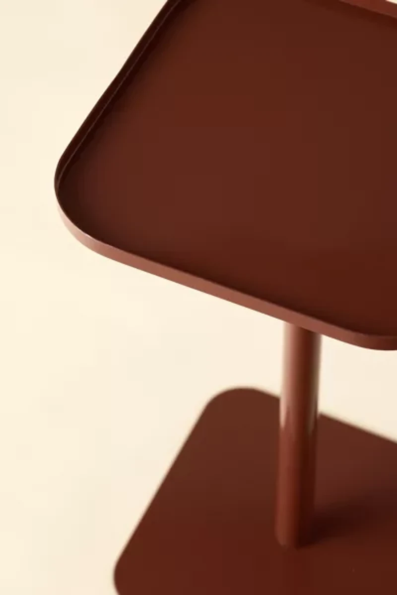 Square Metal Side Table