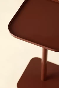 Square Metal Side Table