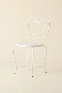 Celeste Heart Iron Dining Chair