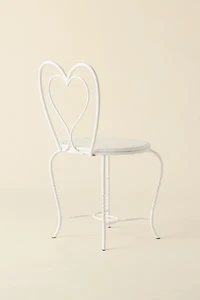 Celeste Heart Iron Dining Chair
