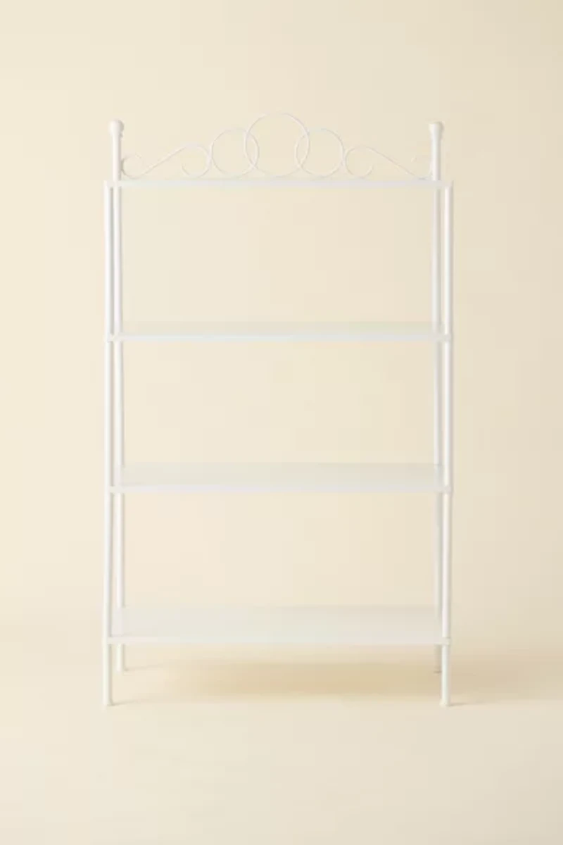 Celeste 4-Tier Iron Storage Shelf