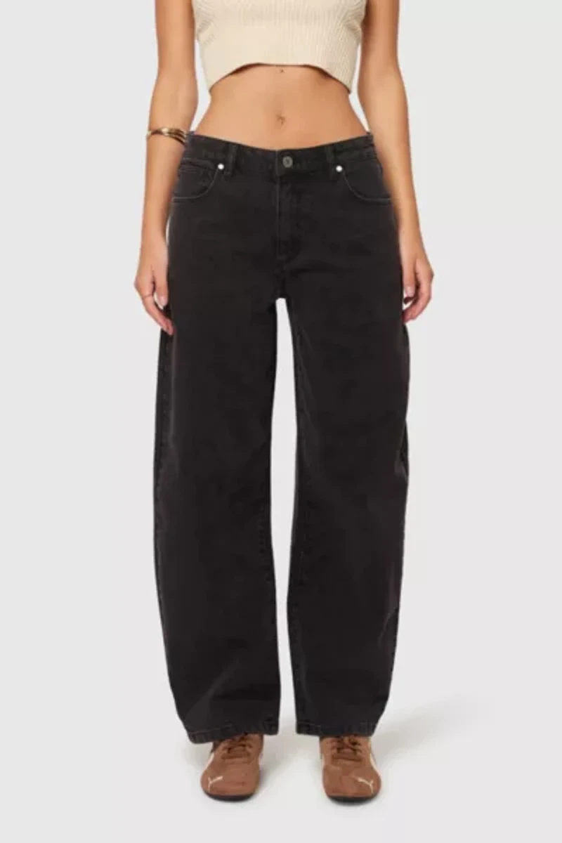 Abrand 95 Mid Barrel Jean