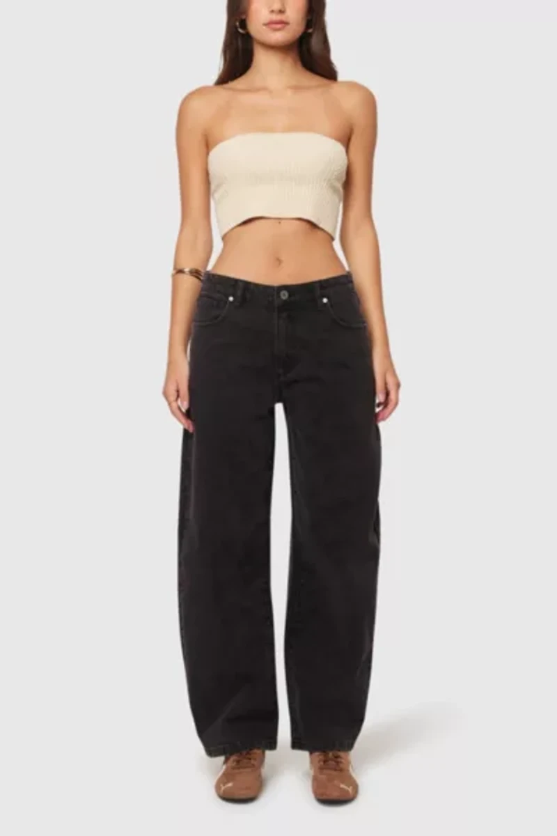 Abrand 95 Mid Barrel Jean
