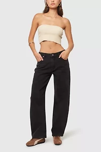 Abrand 95 Mid Barrel Jean