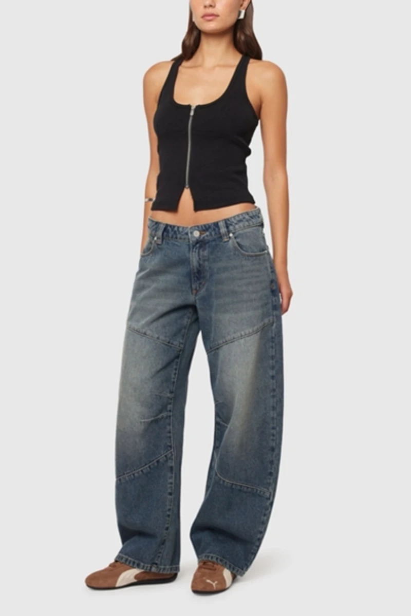 Abrand 99 Low Barrel Jean