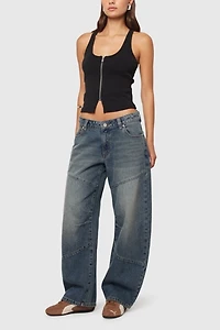 Abrand 99 Low Barrel Jean