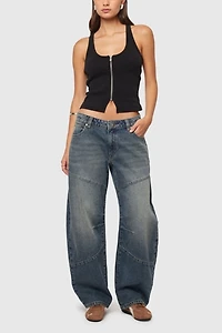 Abrand 99 Low Barrel Jean