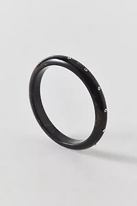 Rhinestone Studded Bangle Bracelet