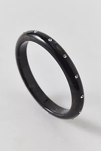 Rhinestone Studded Bangle Bracelet
