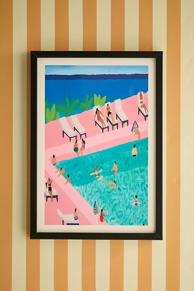 Helo Birdie Seaview Art Print